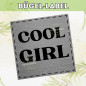 Preview: Bügel-Label Cool Girl